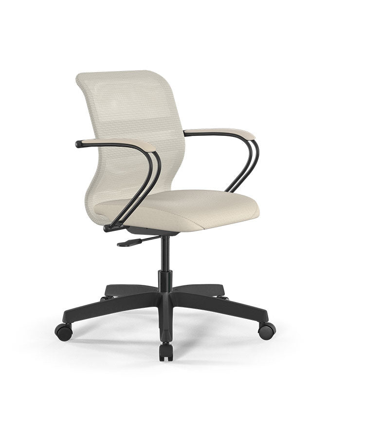 לבן /שמנת כסא משרדי רשת ארגונומי Sit 8 11B.57.1.152