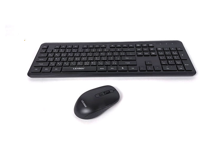 LEXMA MC 400 wireless keyboard and mouse set