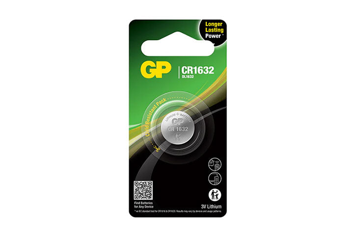 GP CR1632 button battery