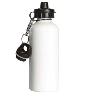 בקבוק ספורט מתכת לבן