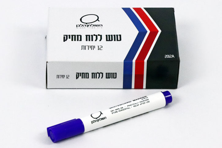 טוש סימון ללוח מחיק W-2012A ראש קטום