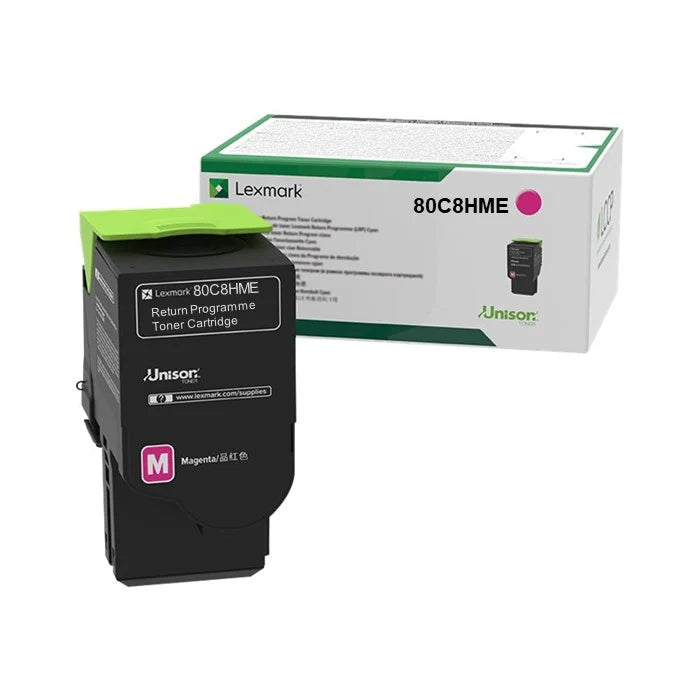 Original Lexmark 80C8SM0 Magenta Toner Cartridge CX410 Lexmark