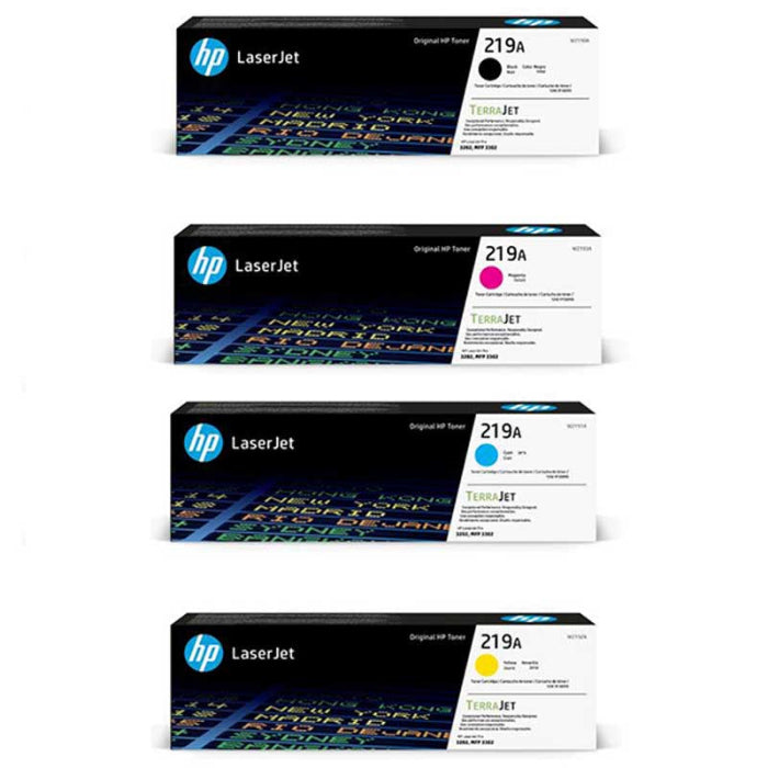 مجموعة من 4 أحبار أصلية (HP219A)
