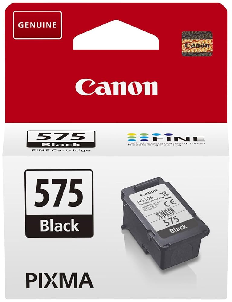 خرطوشة الحبر الأسود الأصلية Canon PG-575