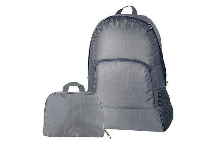 رحلة "حقيبة سفر قابلة للطي مع حقيبة حمل رمادية"