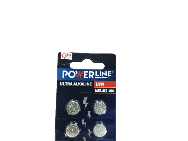 סוללת כפתור LR44 POWERLINE