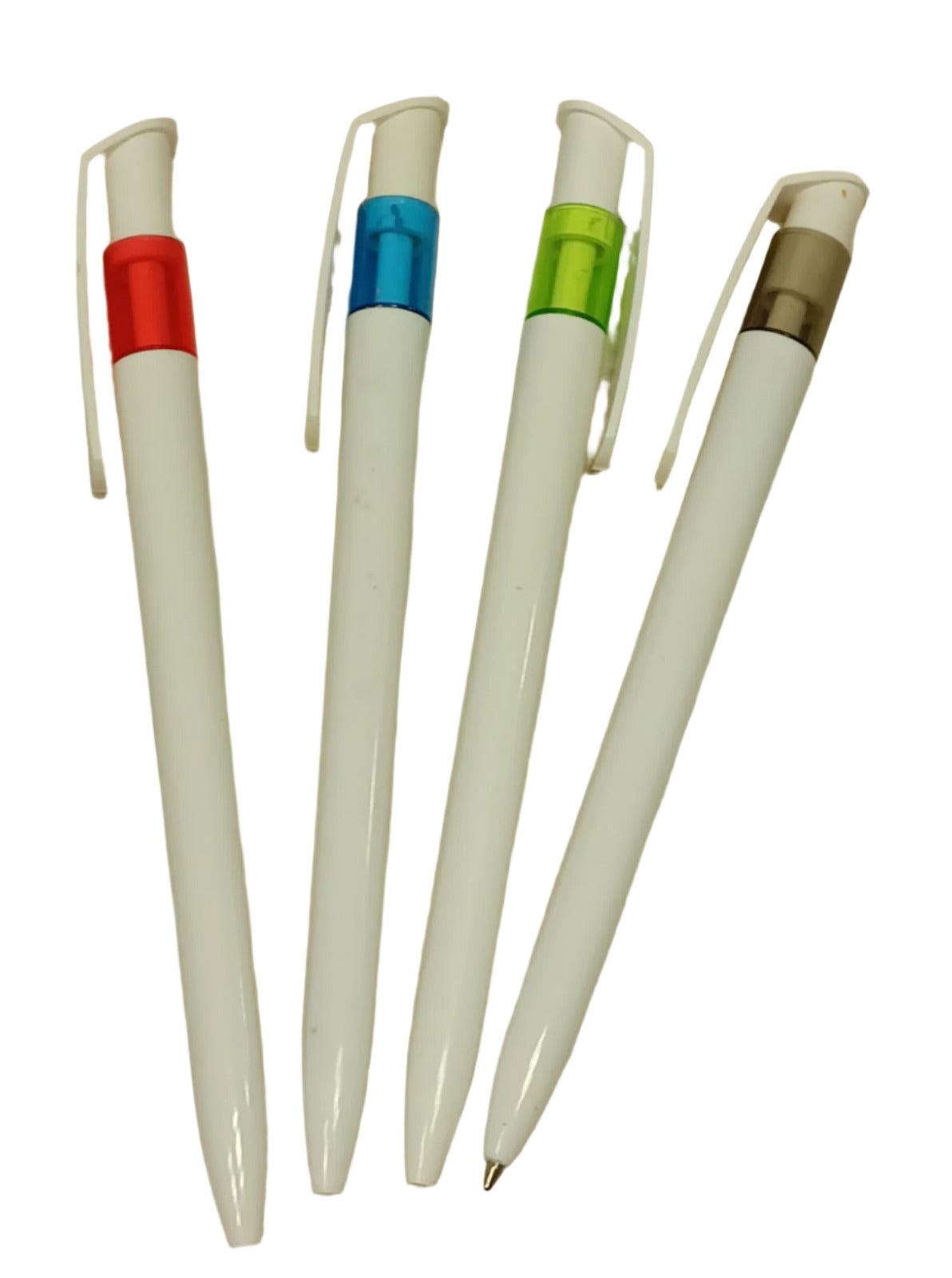 עט חד פעמי כדורי עם לחצן מעוצב