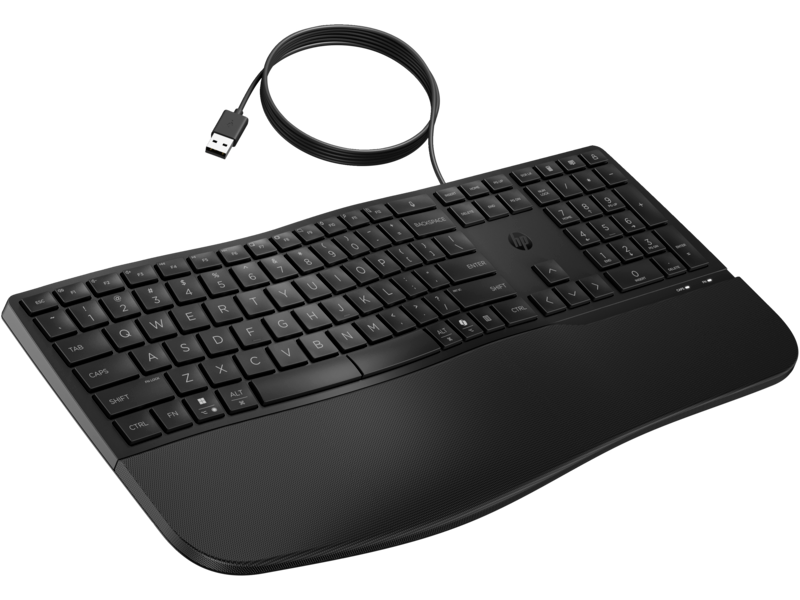 لوحة مفاتيح سلكية HP 485 Comfort (8T6M2AA) لوحة مفاتيح سلكية