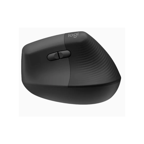 עכבר אלחוטי אורגונומי LOGITECH LIFT VERTICAL GRAPHITE BLACK 2.4/bt