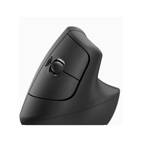 עכבר אלחוטי אורגונומי LOGITECH LIFT VERTICAL GRAPHITE BLACK 2.4/bt