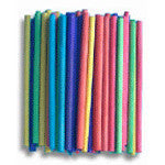 מקל עגול צבעוני-40 יח` 20 ס``מ