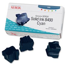 3 יחידות ציאן מקורי XEROX 108R00605