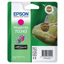 ראש דיו אפסון מקורי אדום   Magenta T0343