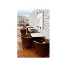 לוח 130X66 ס``מ מחיק מגנטי מסגרת אלומיניום עם זכוכית