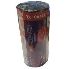 אשפתון שחור - 90*77 עבה במיוחד (33 שקיות) - טאץLD