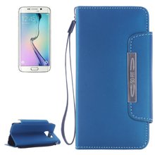 נרתיק עור Flip עם סגירה מגנטית ל-Samsung Galaxy S6 Edge