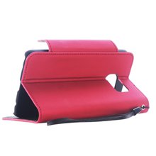 נרתיק עור Flip עם סגירה מגנטית ל-Samsung Galaxy S6 Edge