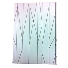 מחברת כריכה קשה A4 מעוצב-קווים גרפיים