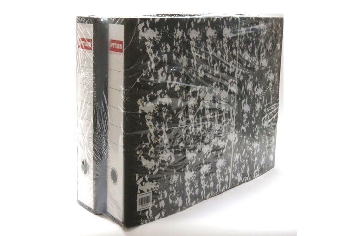 מארז תריסר קלסרים משרדיים-גב 8 - משרדיה