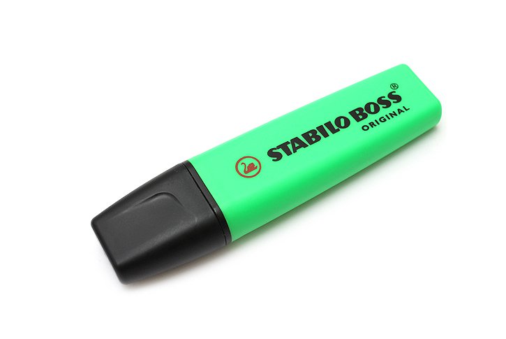 עט הדגשה מלבני סטבילו -STABILO BOSS