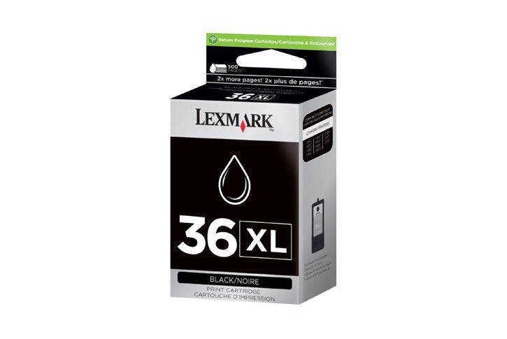 ראש דיו שחור XL מקורי (36) Lexmark 18C2170