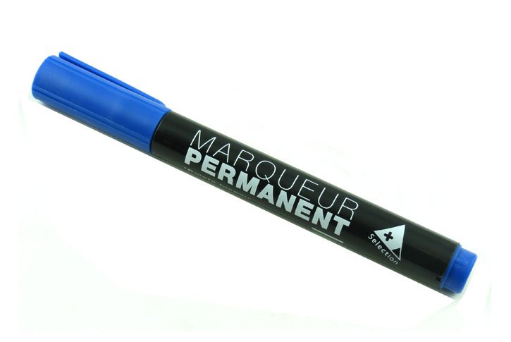 טוש פרמננטי SELECTION ראש קטום - כחול