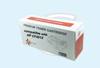 טונר תואם ציאן HP 201X (CF401X)  לכ-2300 דף