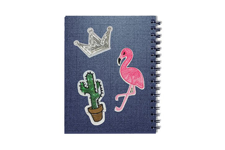 מחברת ספירלה פאט`צים כריכה קשה A5 פלמינגו
