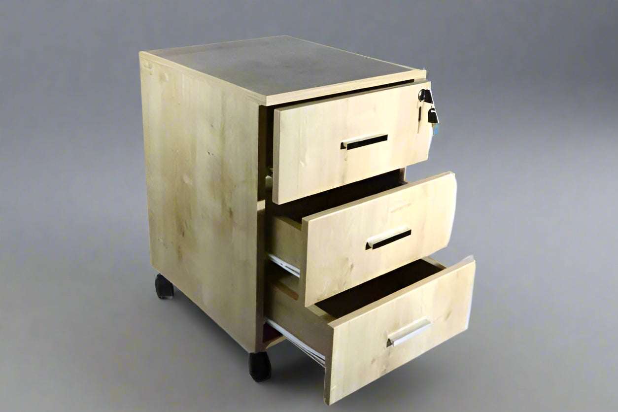 ארגז 3 מגירות נייד צבע safirmasee