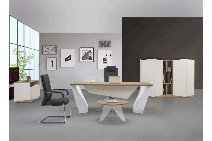 שולחן מנהל/ת VIVA אורך 2מטר SAFIRMESE / METALIK INCI