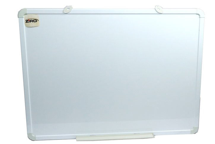 לוח 120X240 מחיק מגנטי קרמי מסגרת יצוקה לבנה דו צדדי