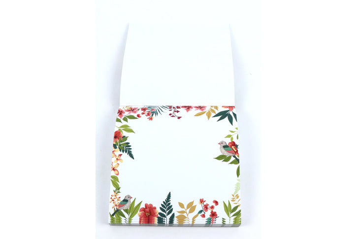 פנקס מרובע דגם ציפורים