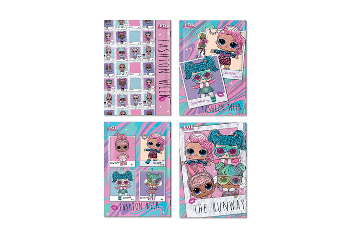 סט 5 מחברות- LOL