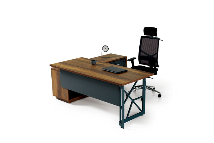 שולחן עבודה Alara כולל הרחבה 180 ס``מ צבע Barok