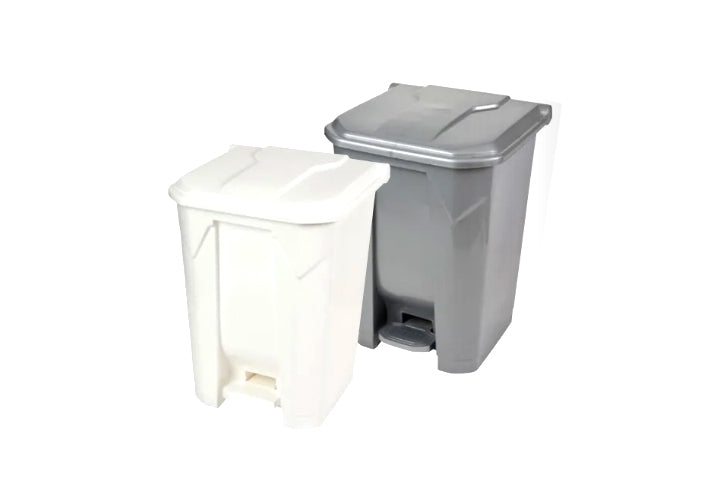 פח דוושה 45 ליטר מרובע אפור