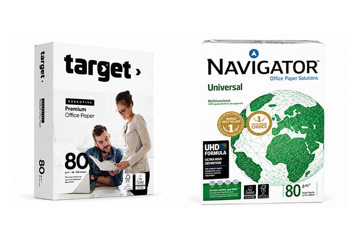 נייר צילום TARGET/NAVIGAITOR - עובי 80 גרם גודל A4 אריזה בודדת