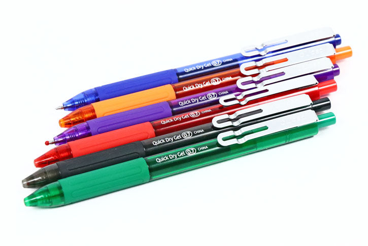 مجموعة أقلام LIQEO سريعة الجفاف G-7009 0.7