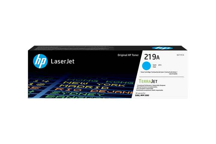 حبر سماوي أصلي W2191A لحوالي 1200 صفحة (HP 219A)