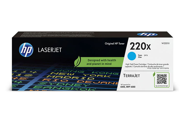 حبر سماوي أصلي W2201X لطباعة حوالي 5500 صفحة (HP 220X)