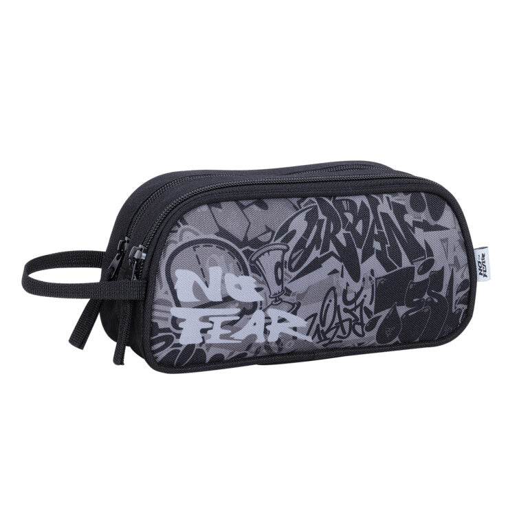 NO FEAR mixed pencil case 2 compartments