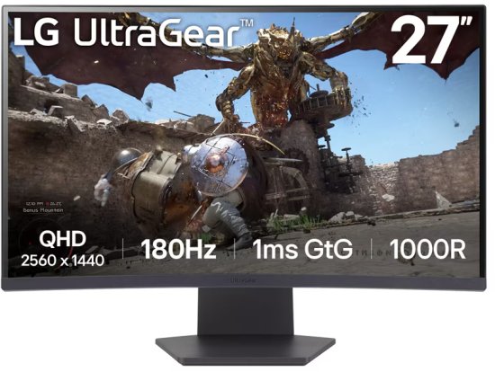 מסך ''27 גיימינג קעור UltraGear 27GS60QC-B