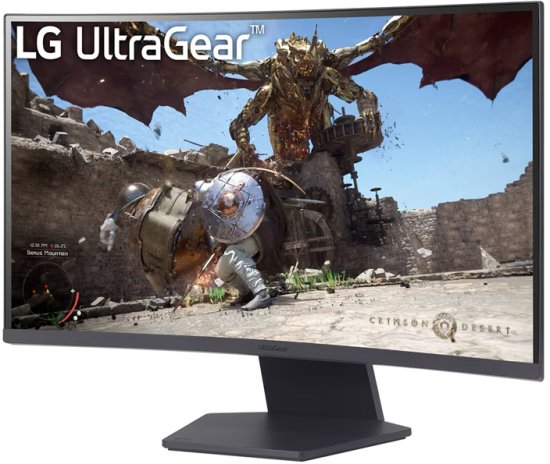 מסך ''27 גיימינג קעור UltraGear 27GS60QC-B
