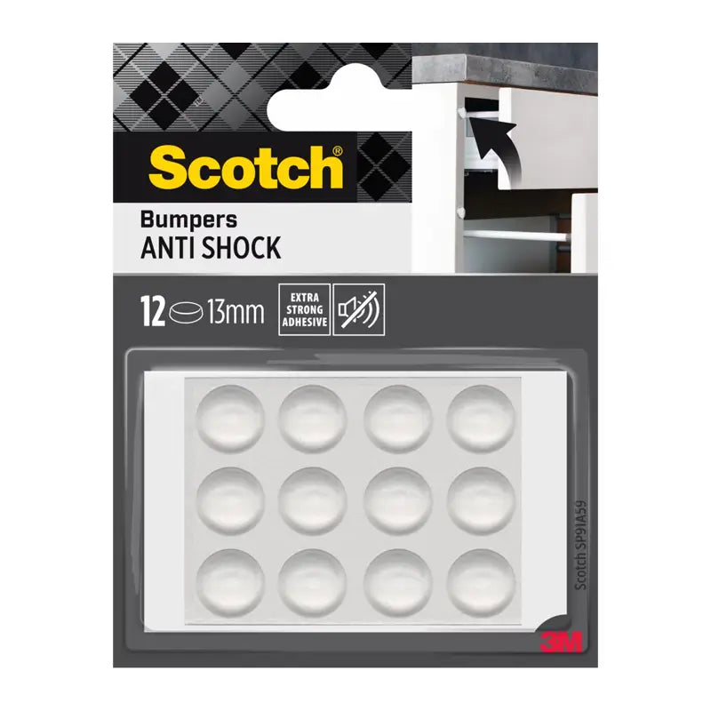 בולמי זעזועים שקופים Scotch SP91A59   3M
