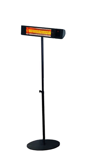 תנור אינפרא אדום כולל סטנד שחור | דגם Volcan premium 2000W |