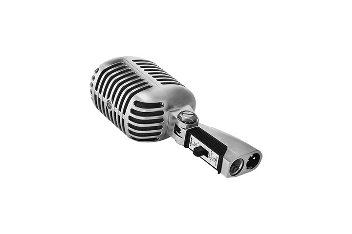 מיקרופון דינמי קרדיואידי מקצועי דגם 55 SH Series II מבית SHURE