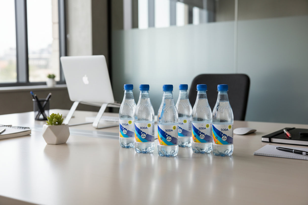 מארז 24 בקבוקי סודה מי עדן  330 מ"ל