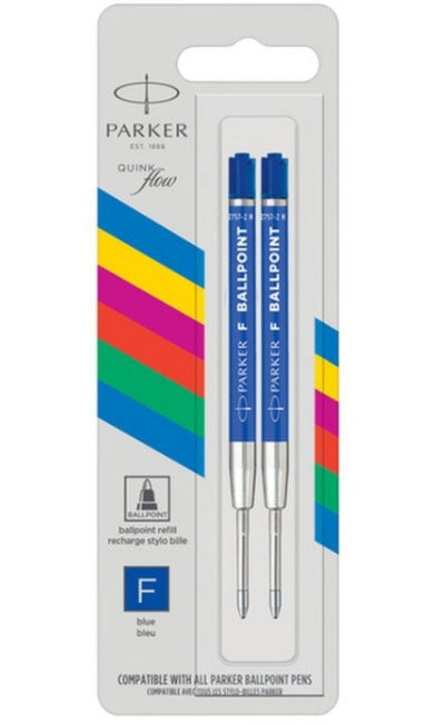 מילוי לעט פרקר PARKER זוג כדורי כחול