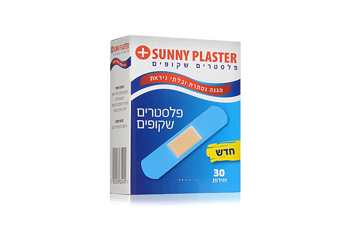 פלסטר שקוף 30 יחידות