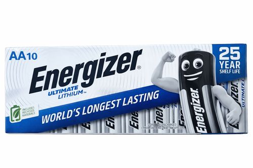 סט10 סוללות ליתיום AA-Energizer