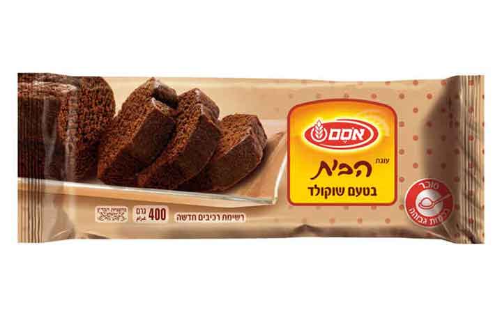 עוגת הבית אסם -שוקולד